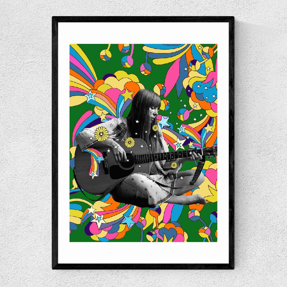 east end prints Joni Mitchell - Summer of Love