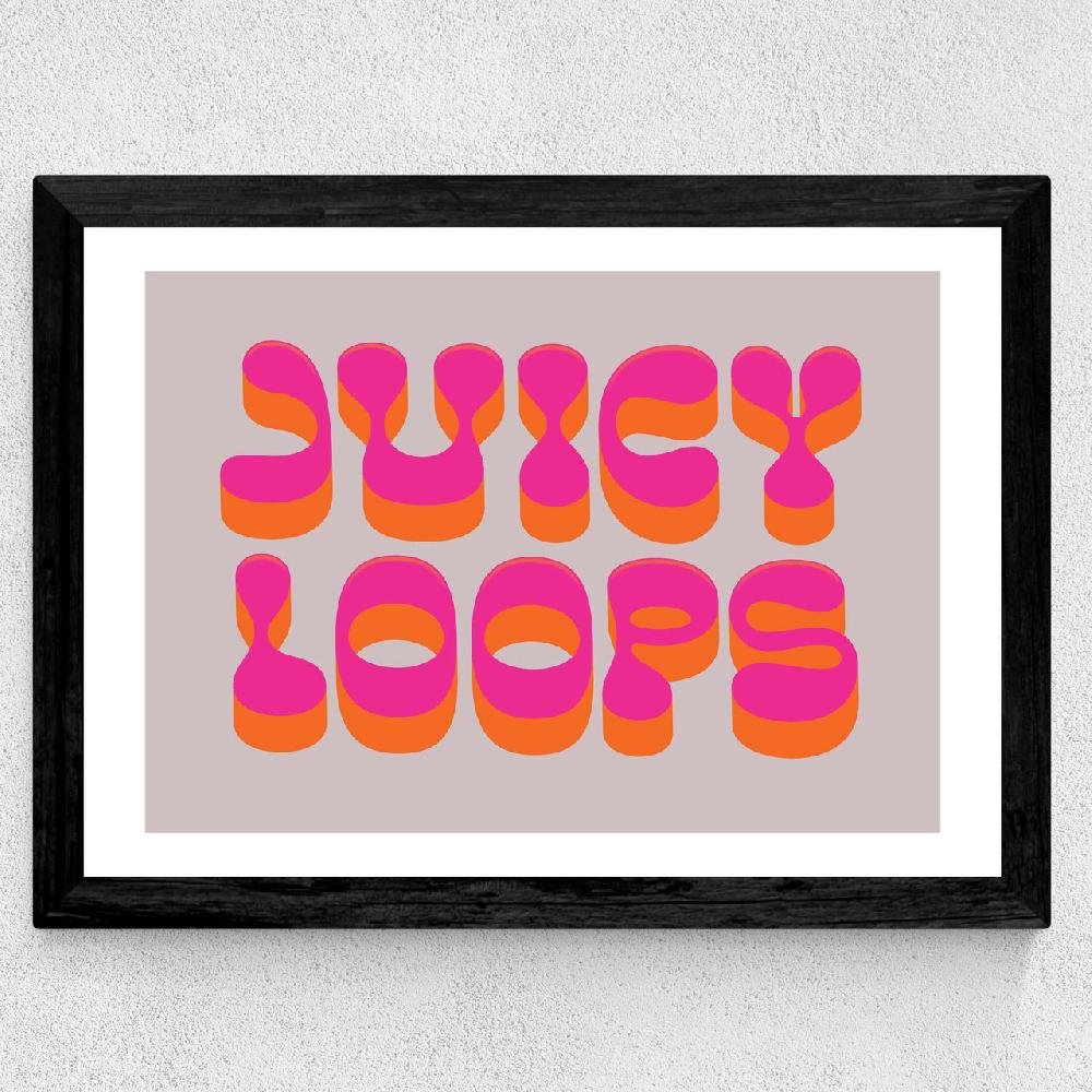 East End Prints Juicy Loops