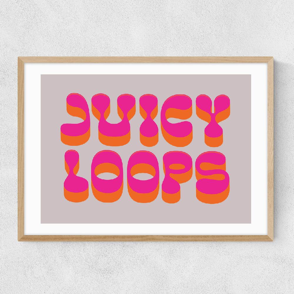 East End Prints Juicy Loops