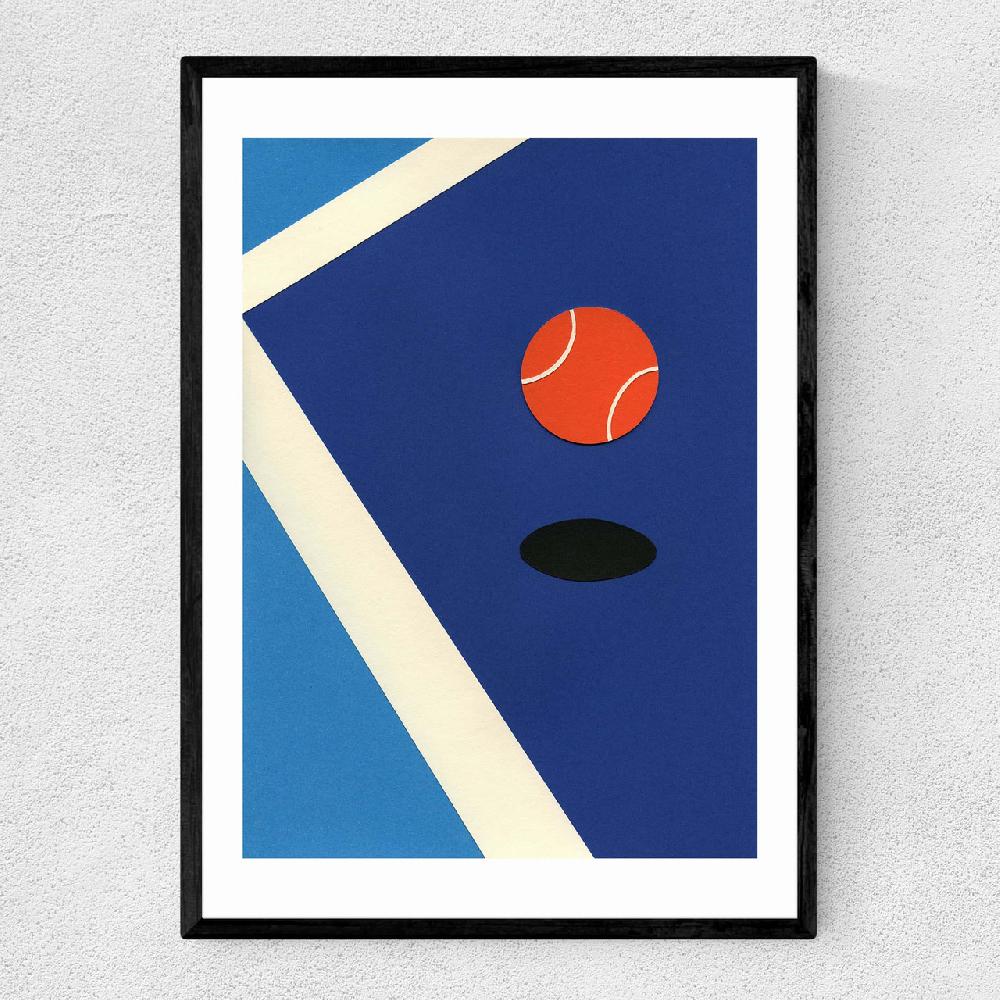 east end prints Jumping Tennis Ball