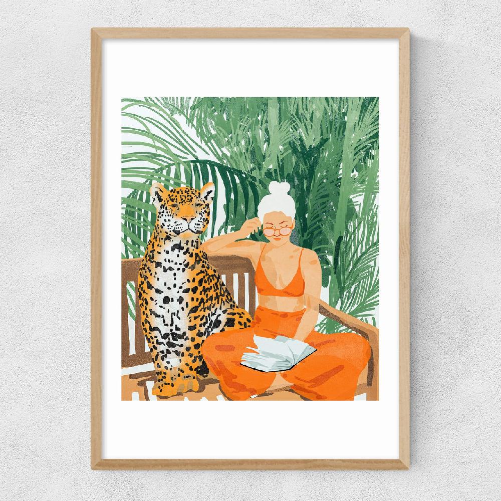East End Prints Jungle Vacay II By 83 Oranges