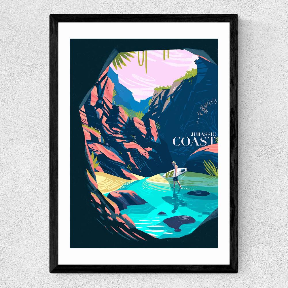 East End Prints Jurassic Coast