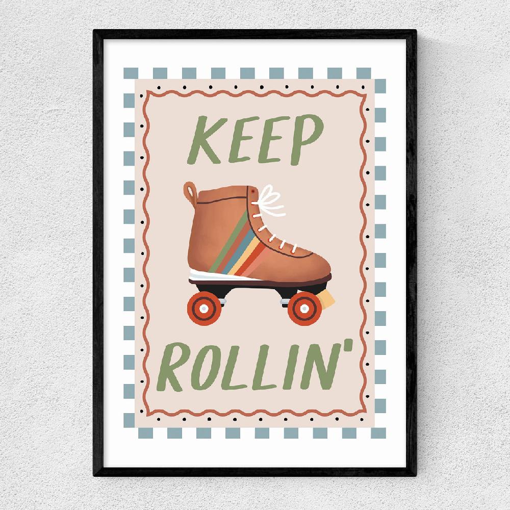 east end prints Keep Rollin