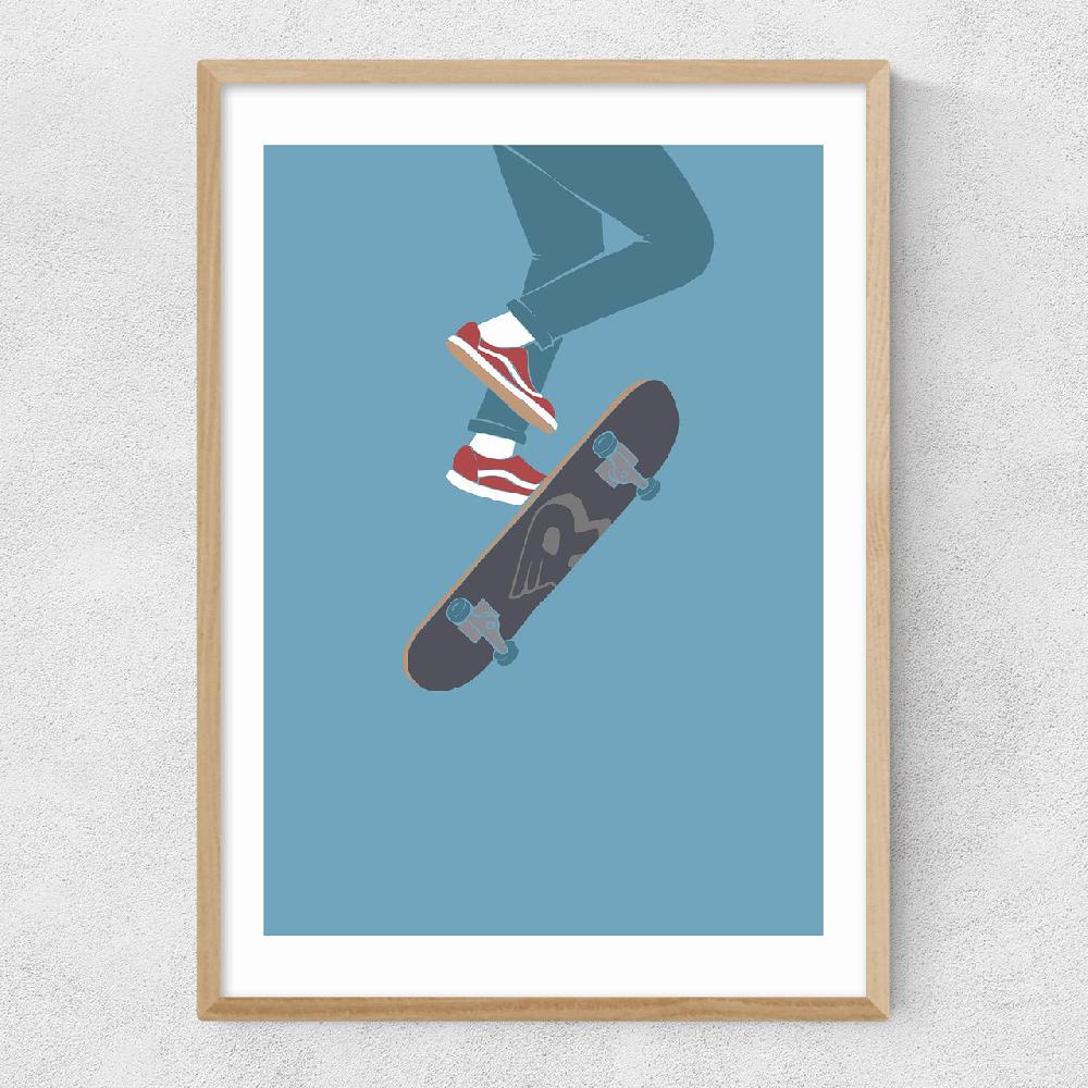 East End Prints Kickflip