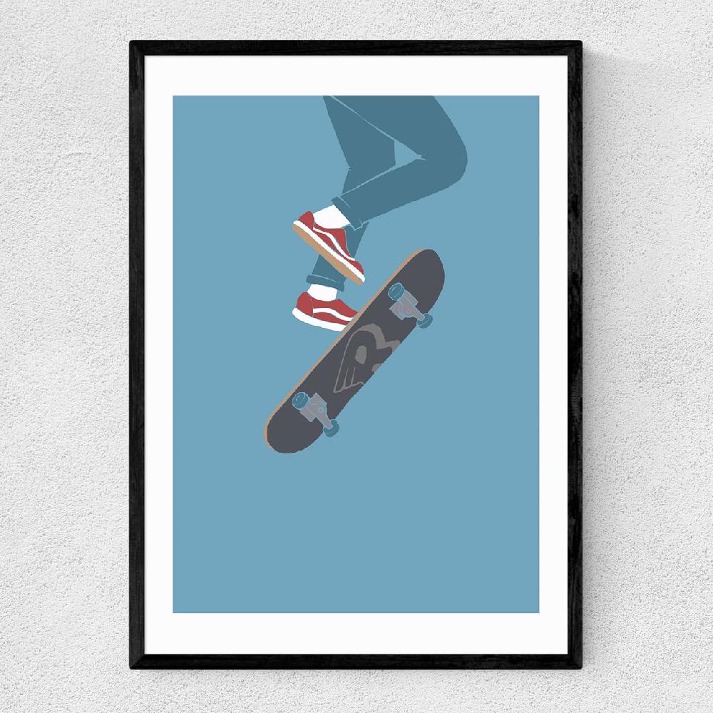 east end prints Kickflip