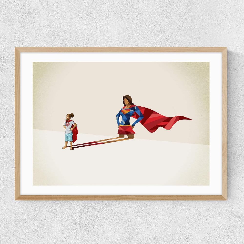 East End Prints Kid Of Steel