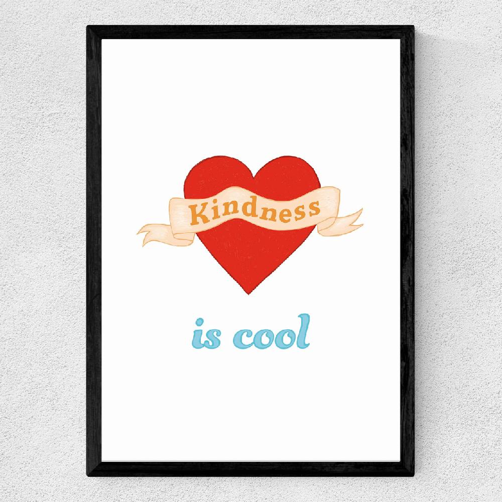 East End Prints Kindness Is Cool