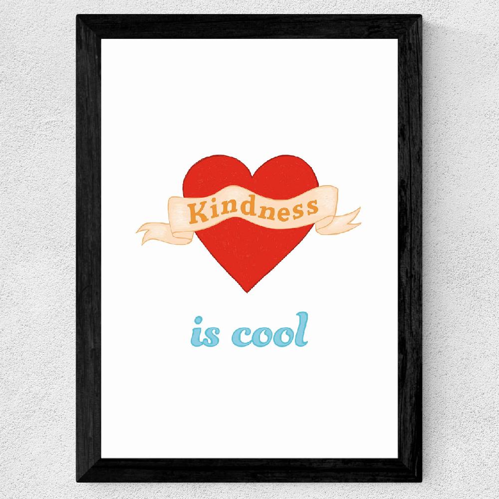 East End Prints Kindness Is Cool