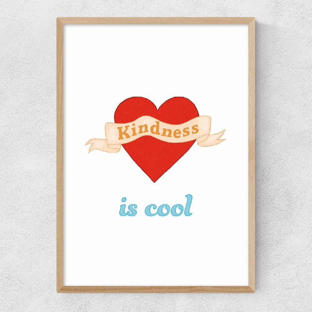 East End Prints Kindness Is Cool