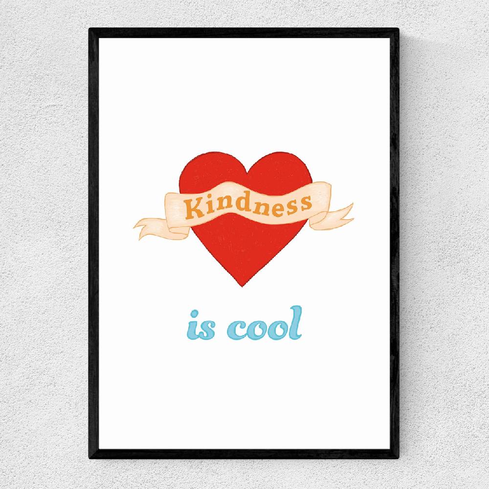 east end prints Kindness is Cool