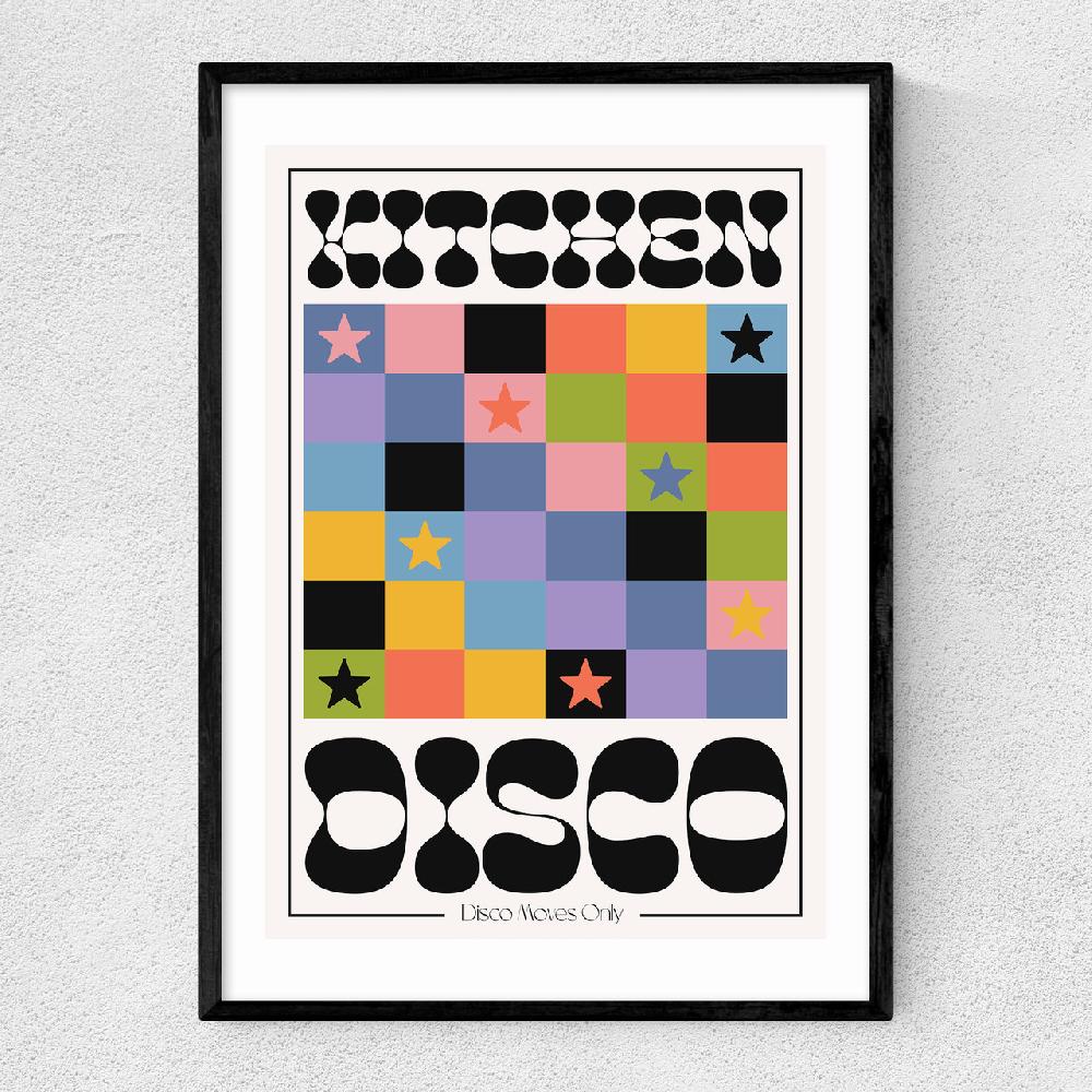 east end prints Kitchen Disco by HollieGraphik