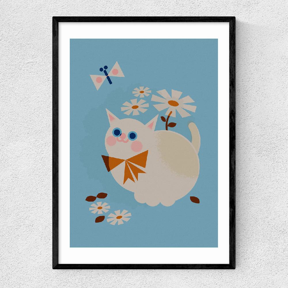 east end prints Kitten