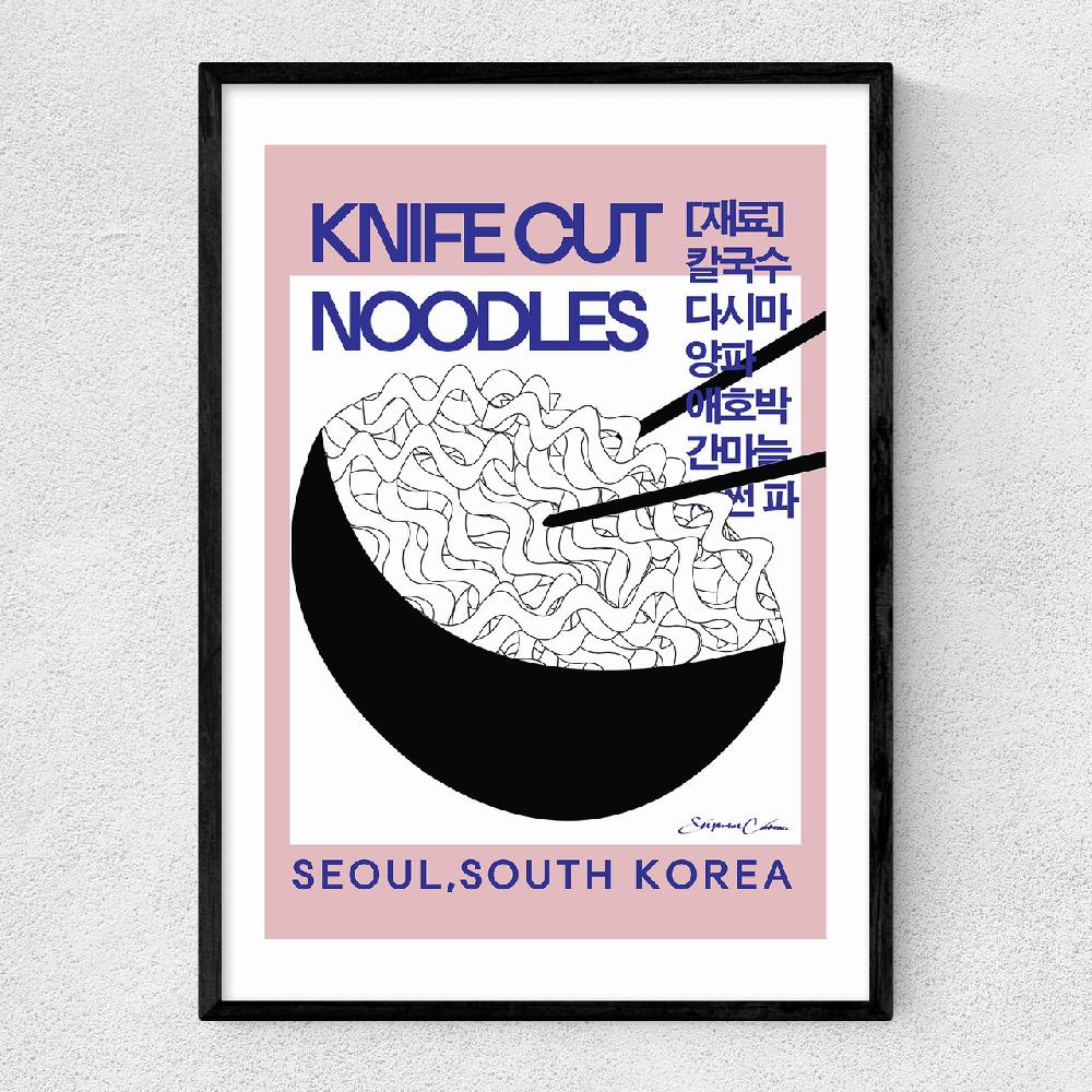 east end prints Knife Cut Noodles