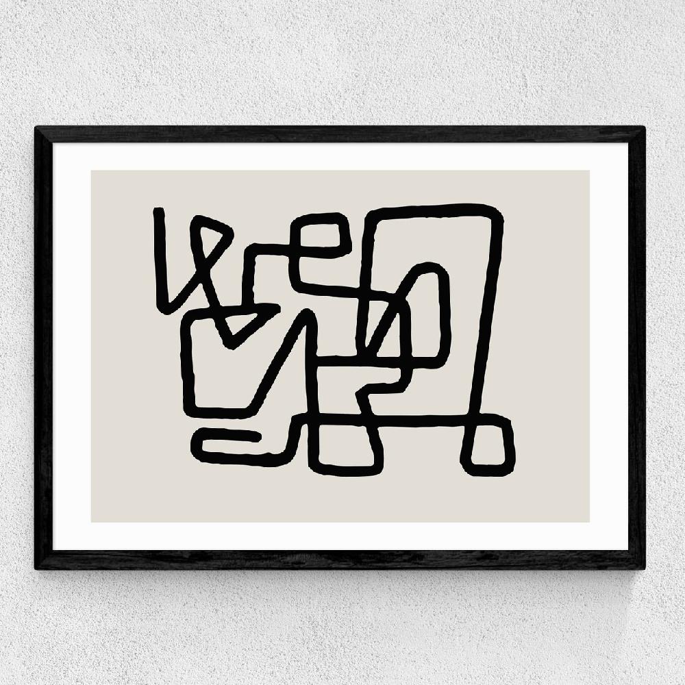 East End Prints Knot I By In House