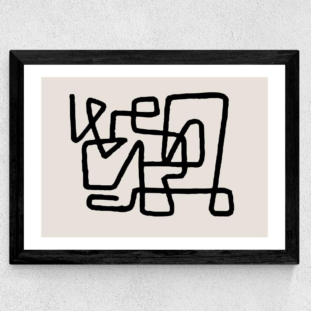 East End Prints Knot I By In House