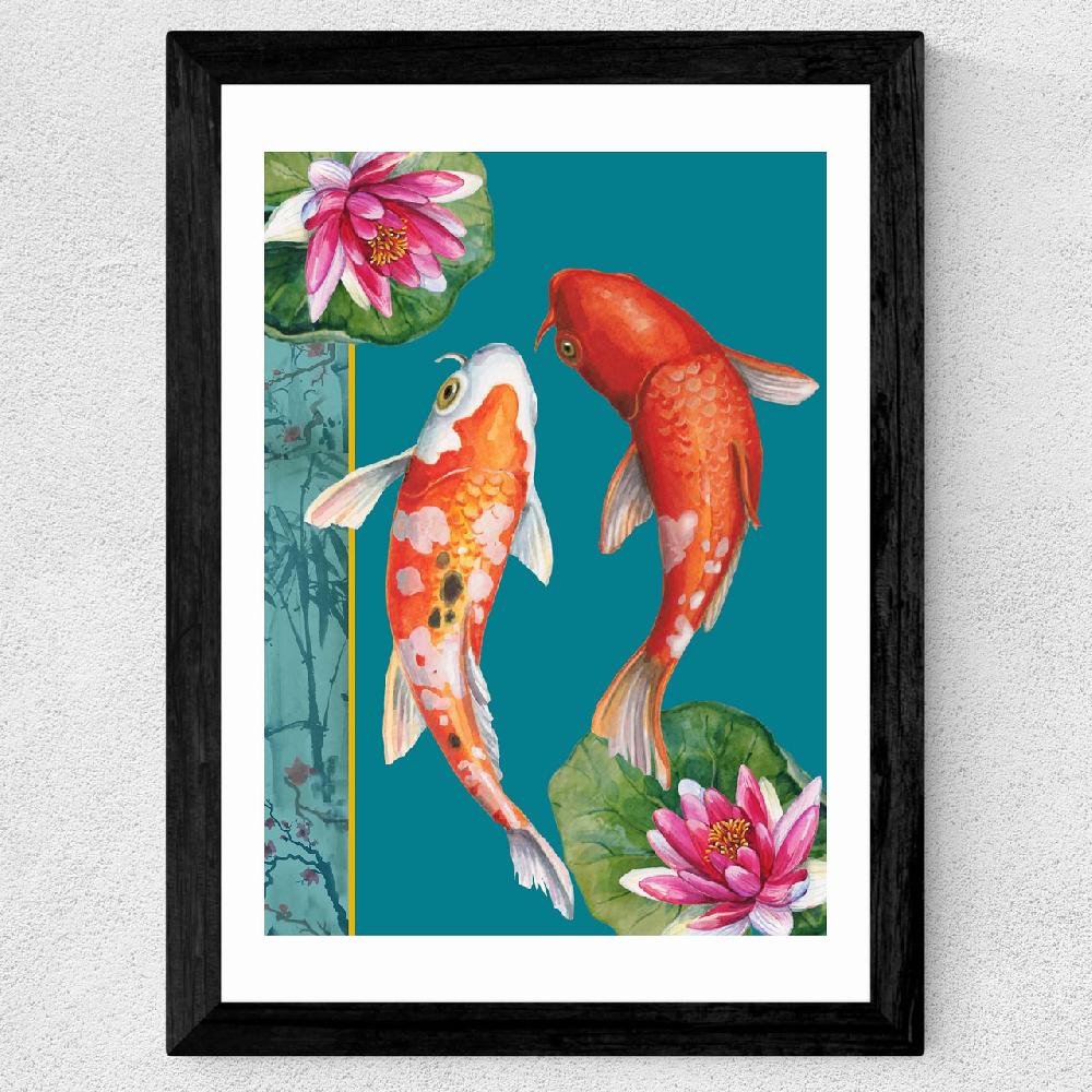 East End Prints Koi By Rocket 68