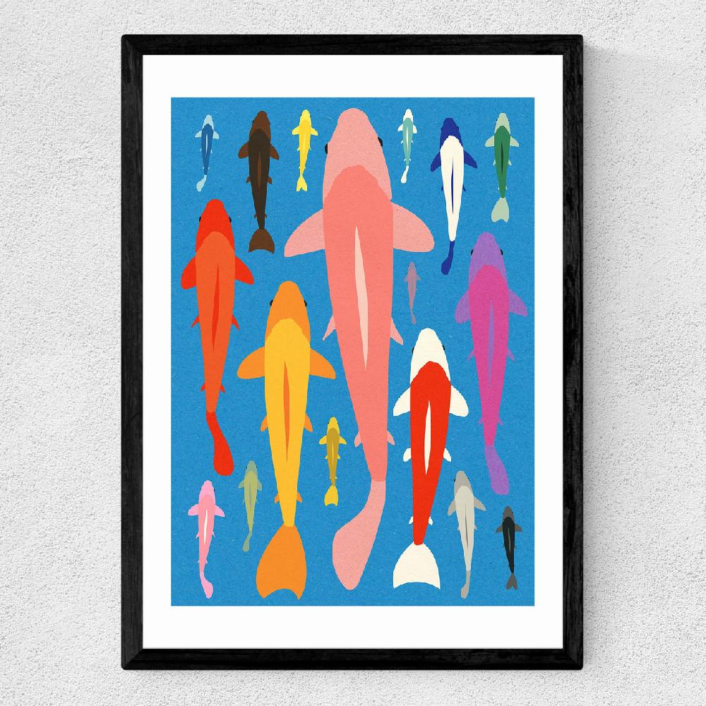 East End Prints Koi Gang