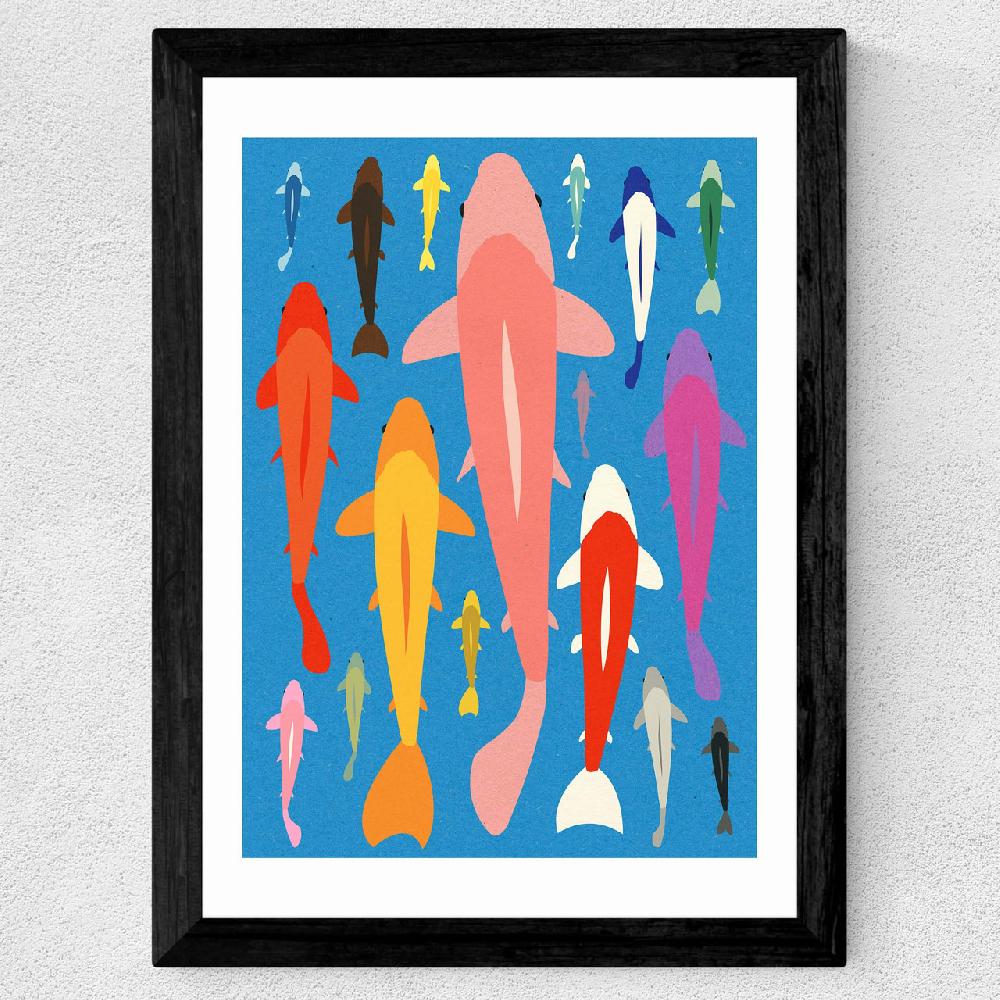 East End Prints Koi Gang