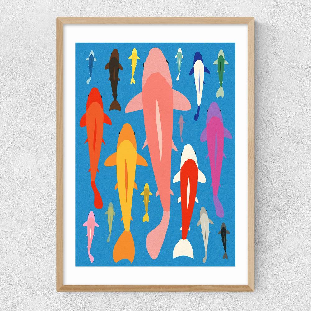 East End Prints Koi Gang