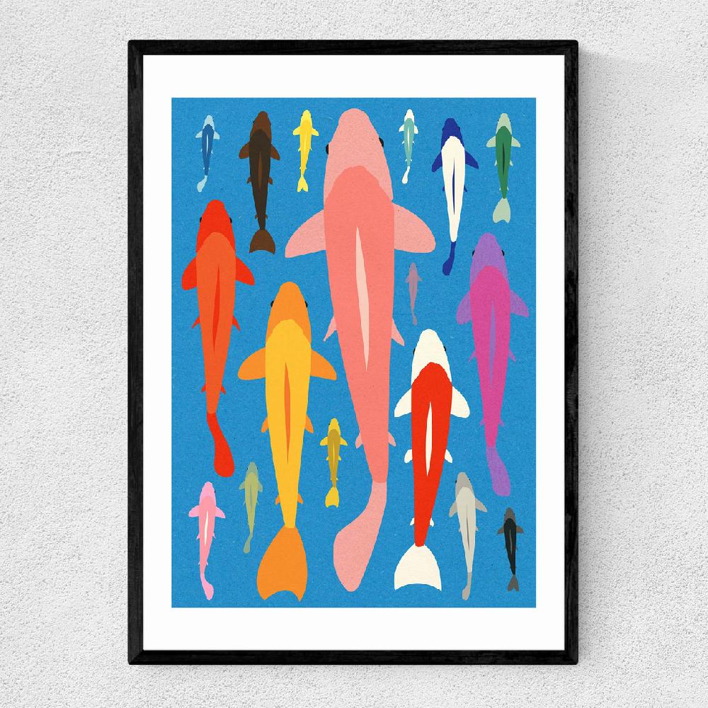 east end prints Koi Gang