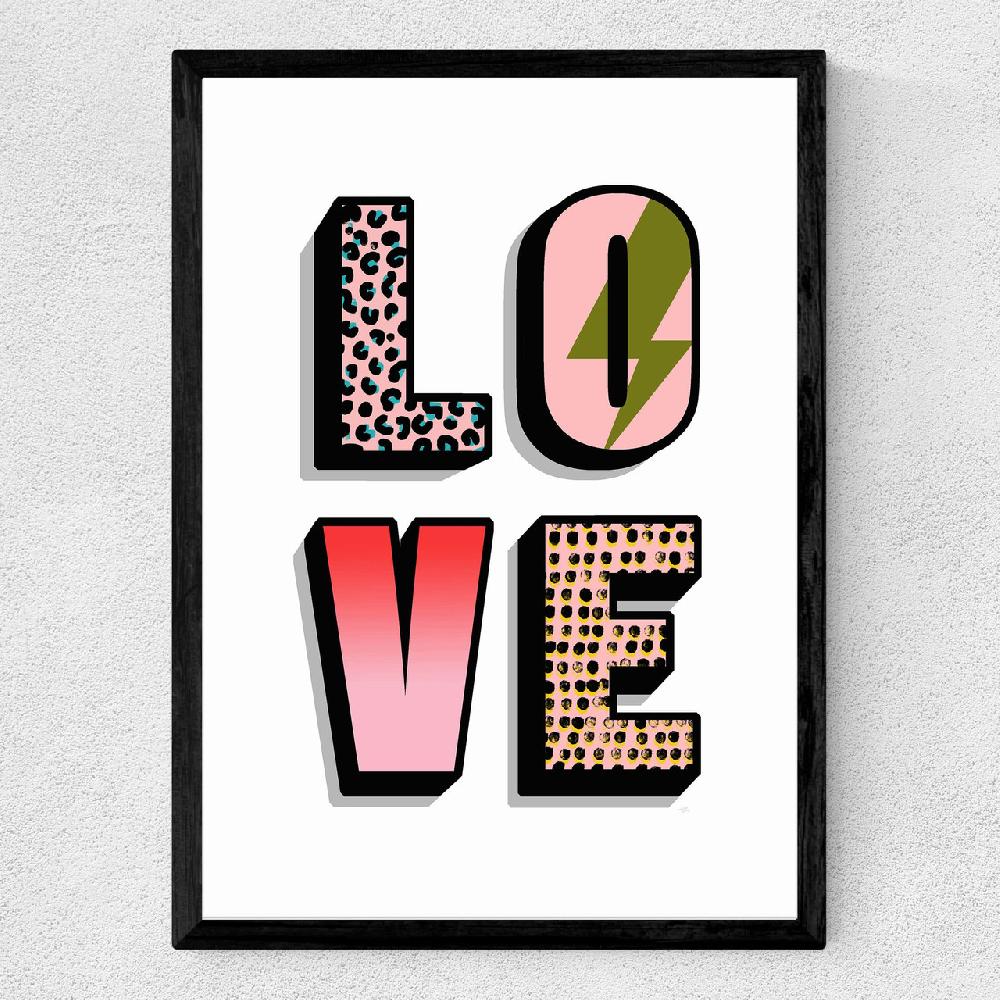 East End Prints L O V E