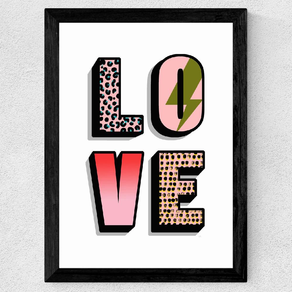 East End Prints L O V E