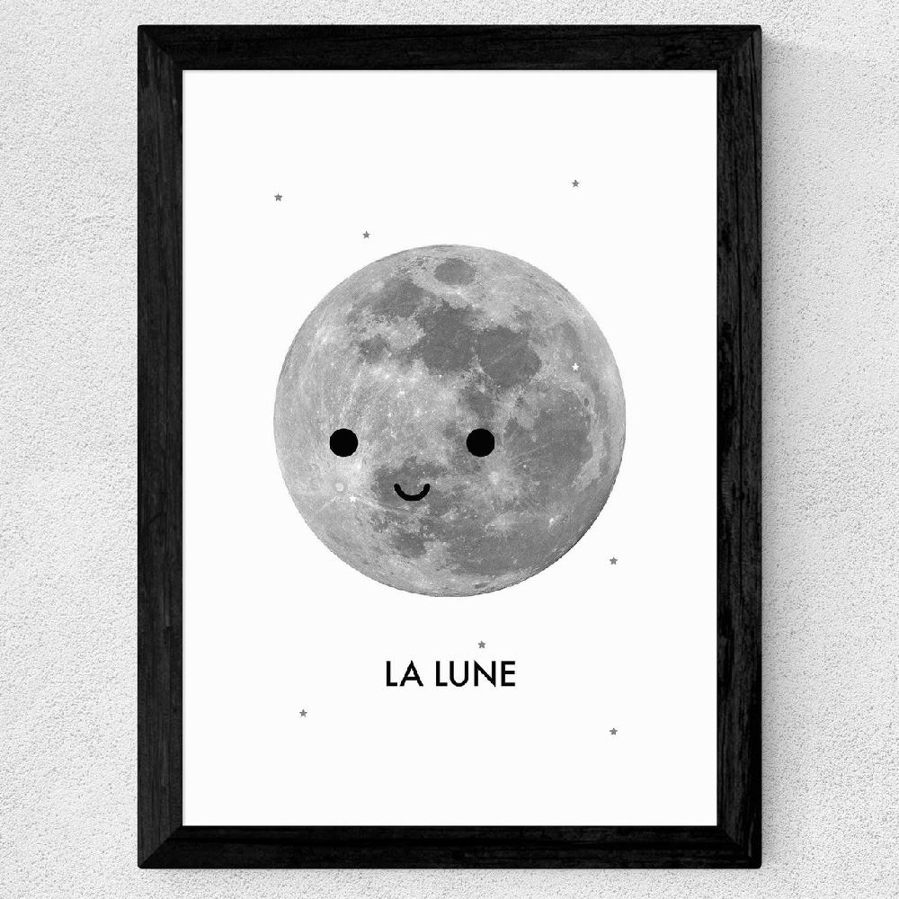 East End Prints La Lune By Dicky Bird