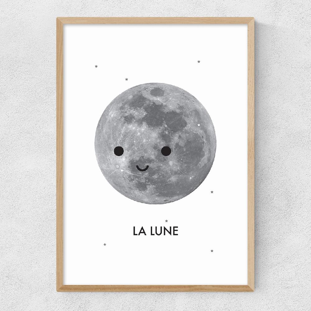 East End Prints La Lune By Dicky Bird