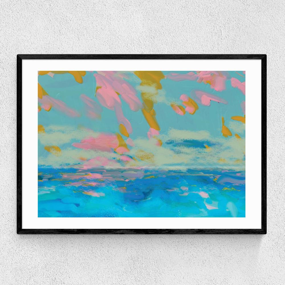 east end prints La Mer by Ana Rut Bre