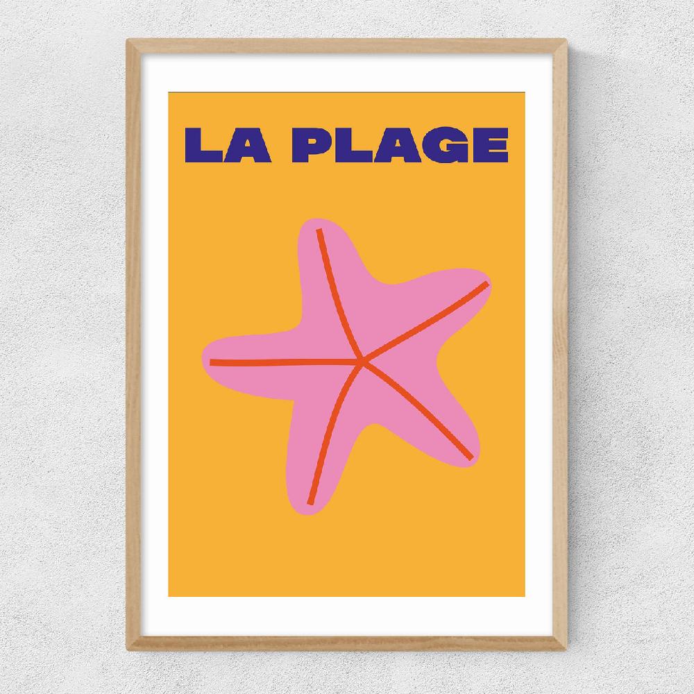 East End Prints La Plage