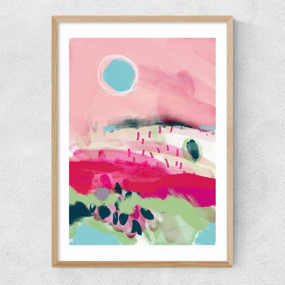 East End Prints La Vie En Rose
