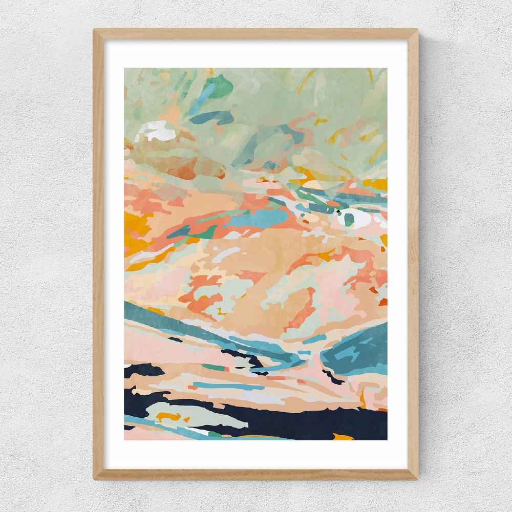 East End Prints Landscape In Pastel