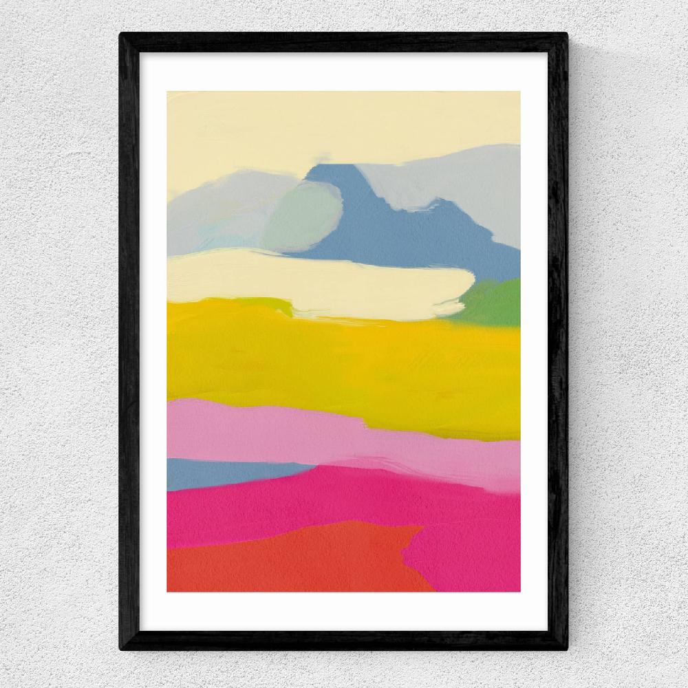 East End Prints Landschaft Bunt I
