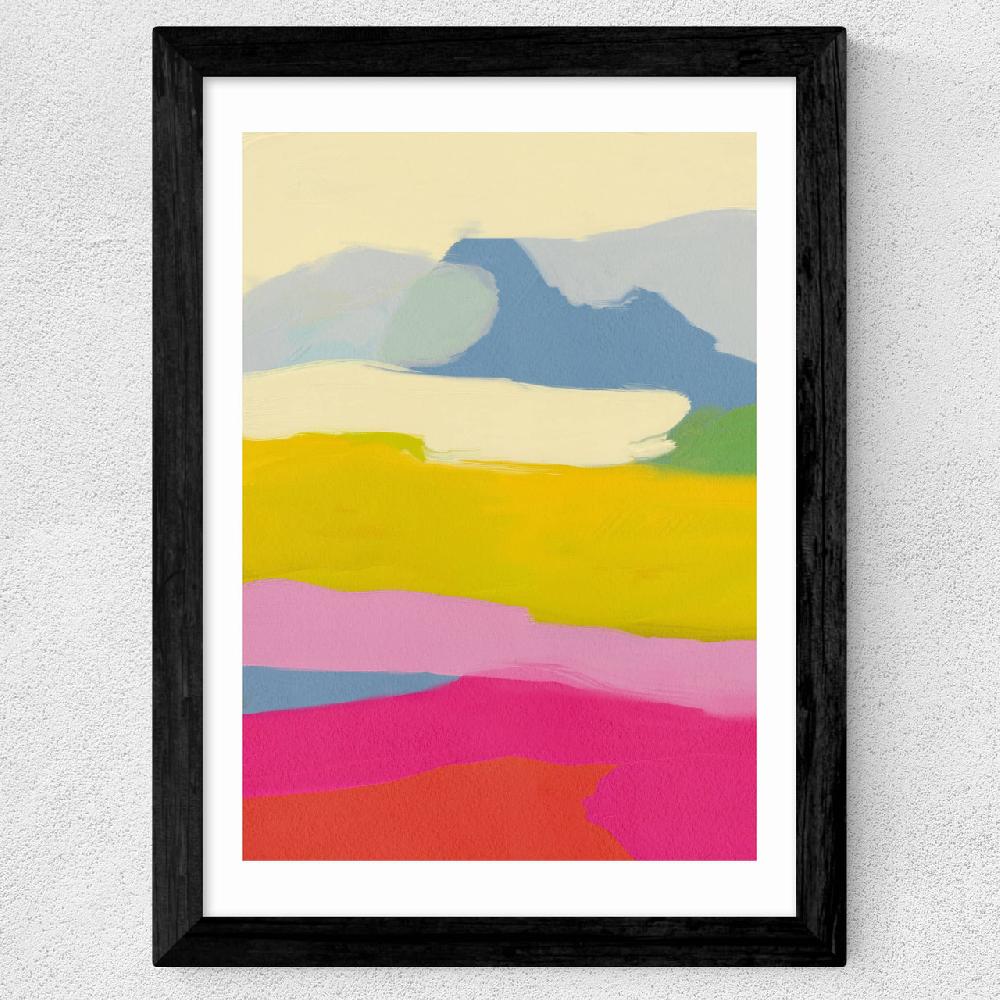 East End Prints Landschaft Bunt I
