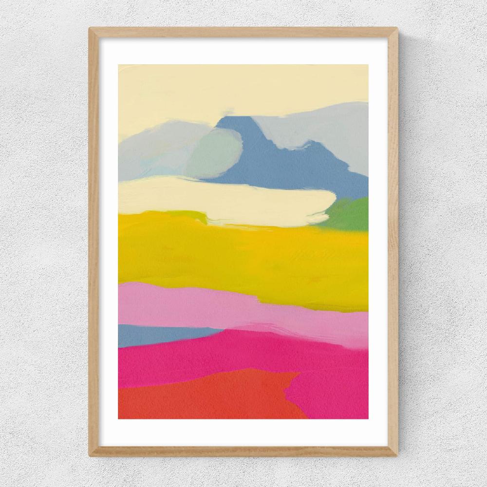 East End Prints Landschaft Bunt I