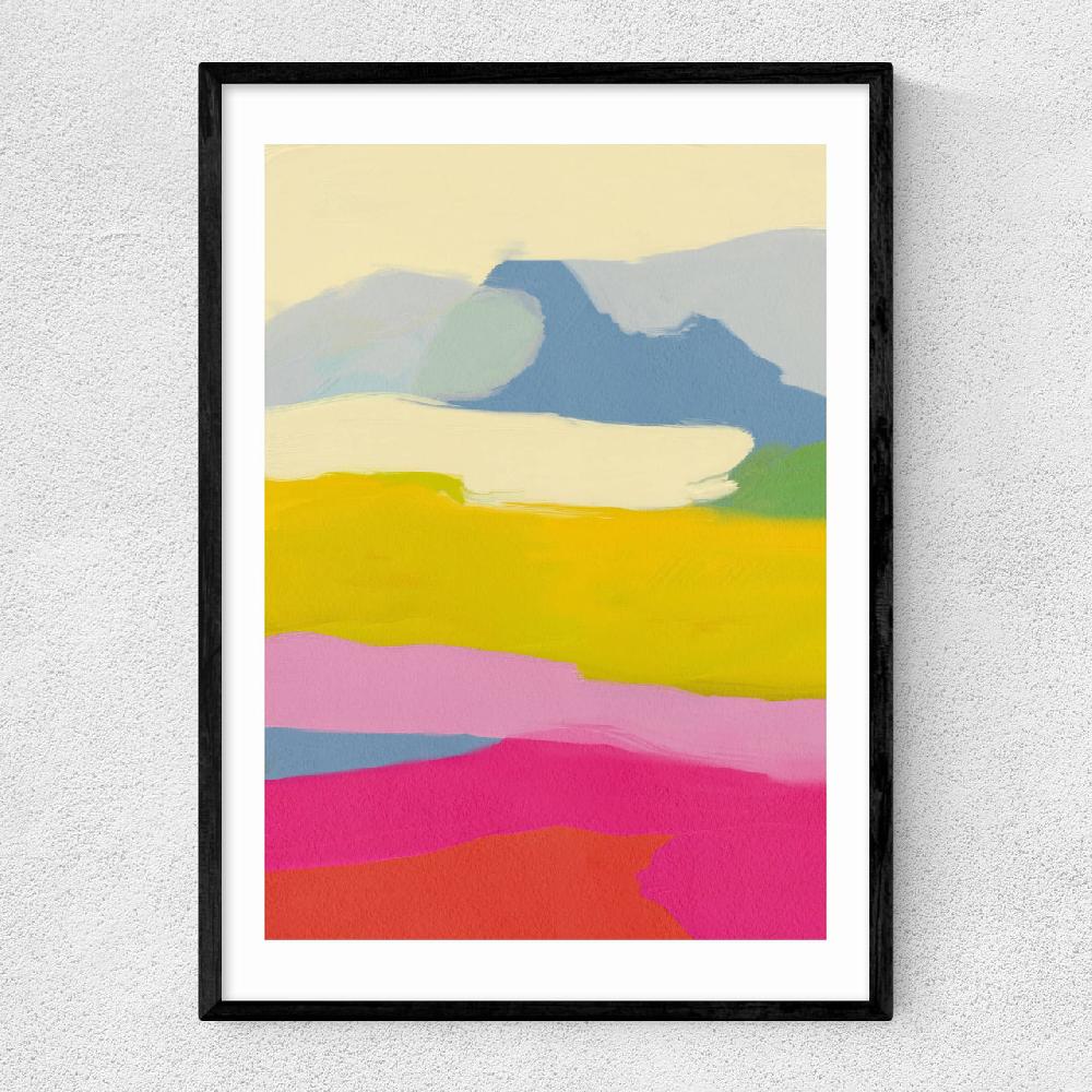 east end prints Landschaft Bunt I