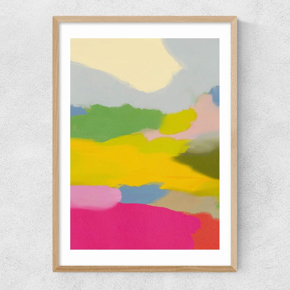 East End Prints Landschaft Bunt II
