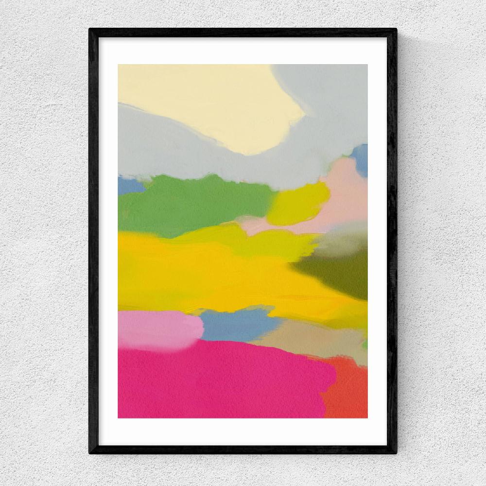 east end prints Landschaft Bunt II