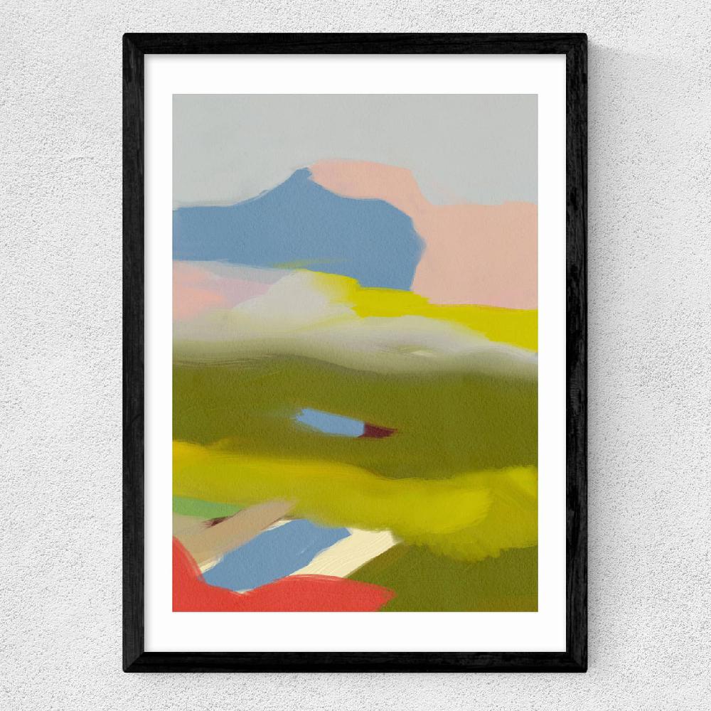 East End Prints Landschaft Bunt III