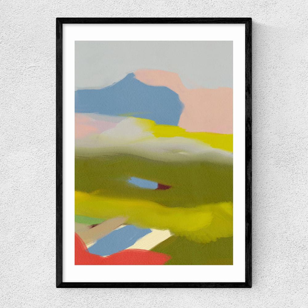 east end prints Landschaft Bunt III