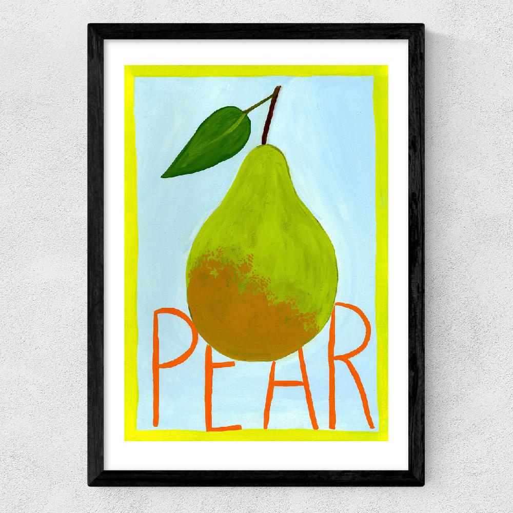 East End Prints Large Pear