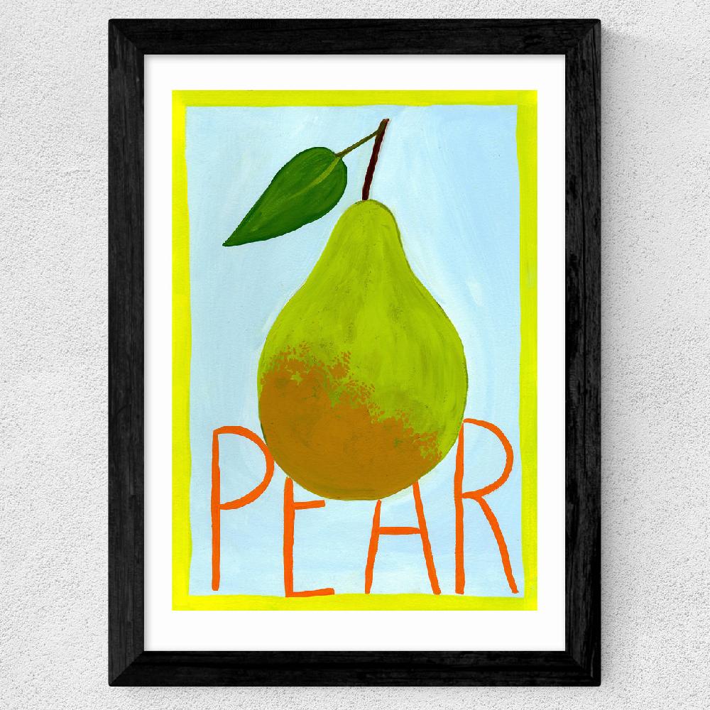 East End Prints Large Pear