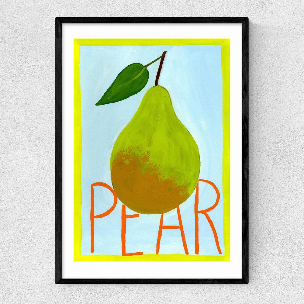 east end prints Large Pear
