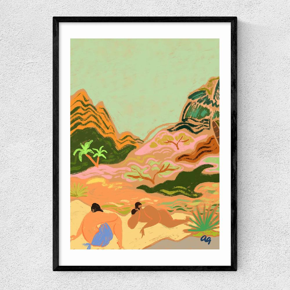 east end prints Lazy Days In Nature