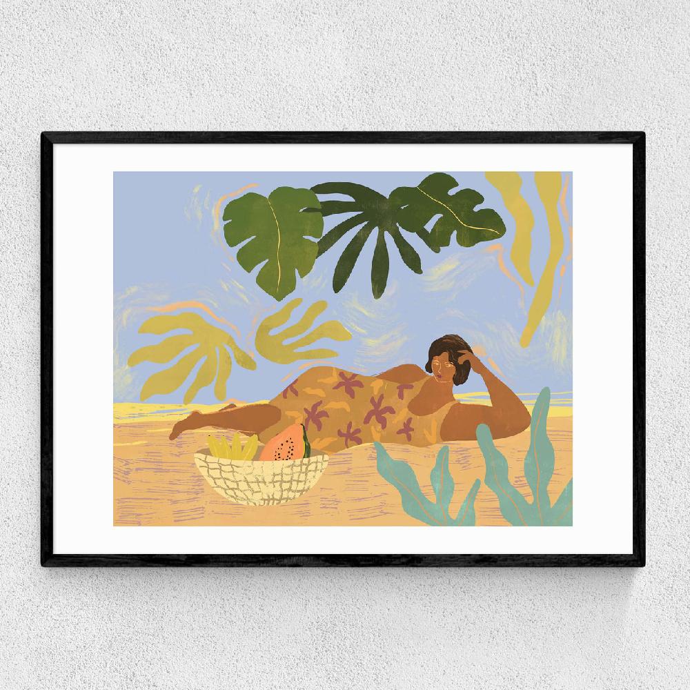 east end prints Lazy Summer Day