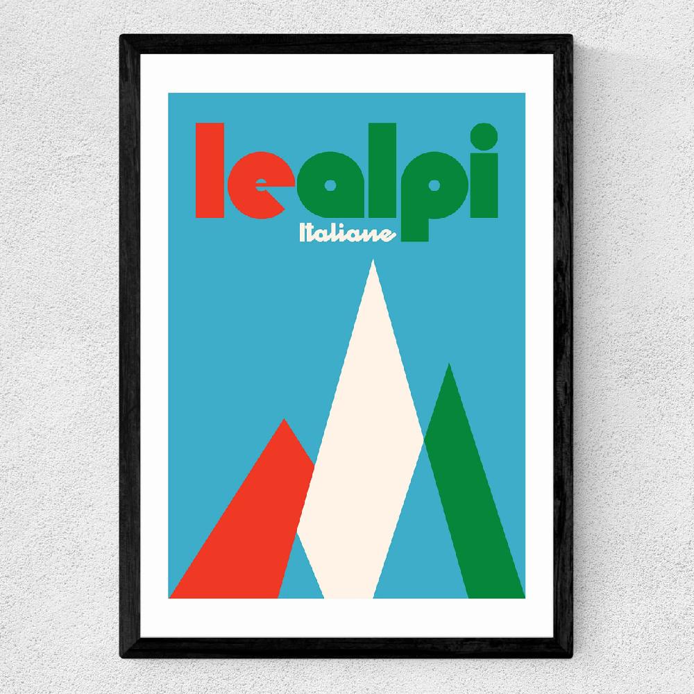 East End Prints Le Alpi