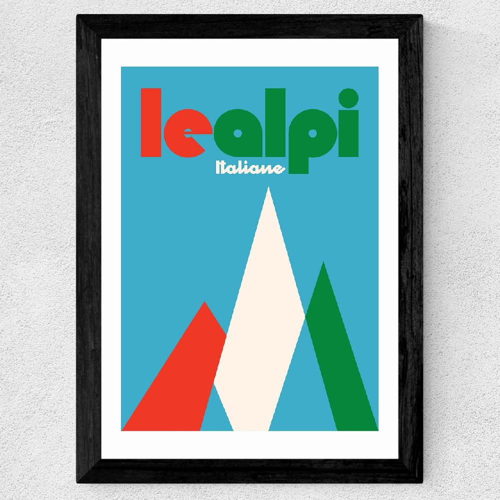 East End Prints Le Alpi