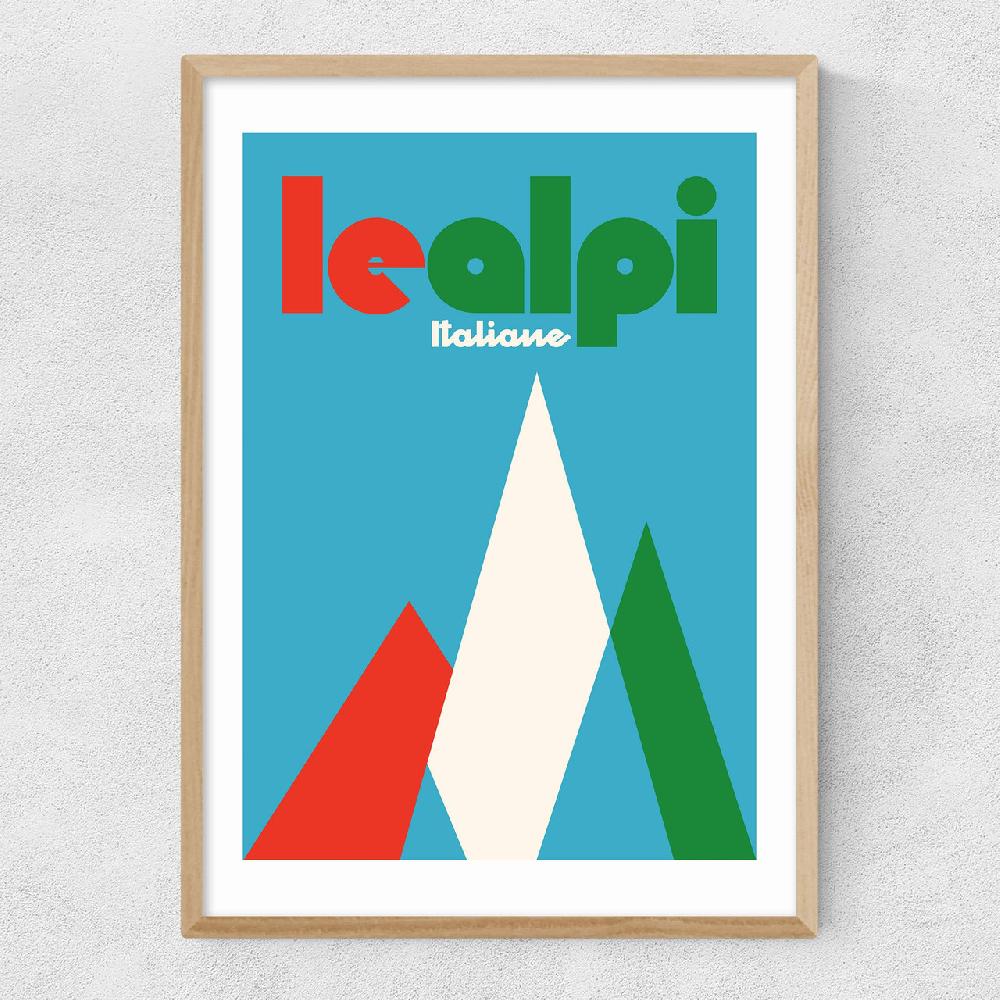 East End Prints Le Alpi