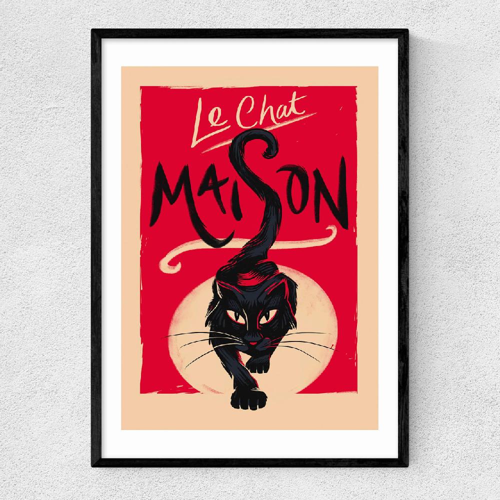 east end prints Le Chat Maison