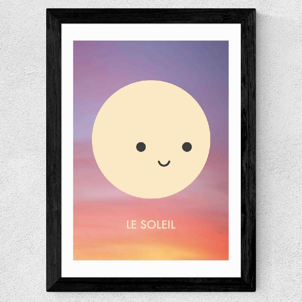 East End Prints Le Soleil By Dicky Bird